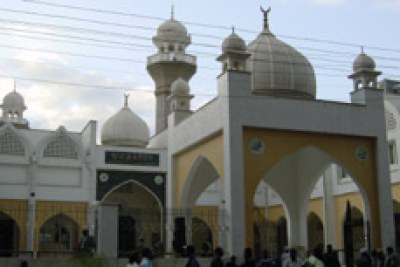 Mosque near Nairobi City Market.