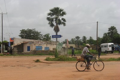 Une rue de Bissau.