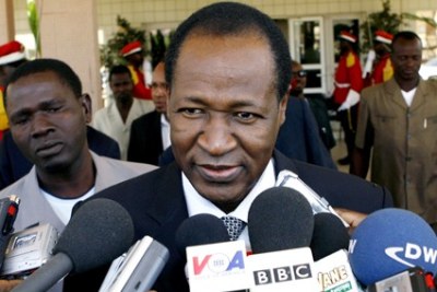 Blaise Compaoré, Président du Burkina Faso