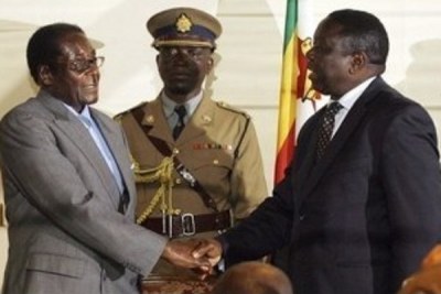 President Robert Mugabe and Prime Minister Morgan Tsvangirai.