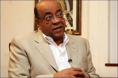 Mo Ibrahim of Mo foundation during an interview on March 17,2010. He is in the country to attend the Pan African Media Conference that starts Thursday.