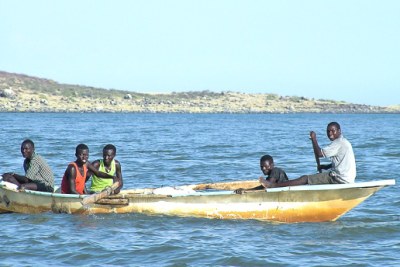 Lake Turkana fishermen.