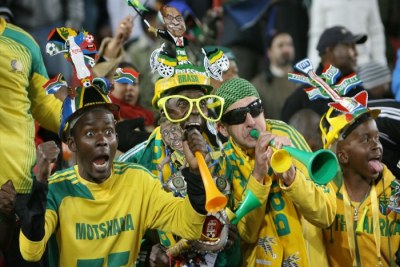 South African soccer fans.