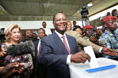 Le Président Alassane Dramane Ouattara