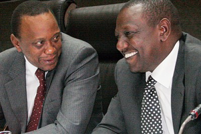 Finance Minister Uhuru Kenyatta, left, and suspended cabinet minister William Ruto are among the politicians international prosecutors want to charge for post-election violence in Kenya.