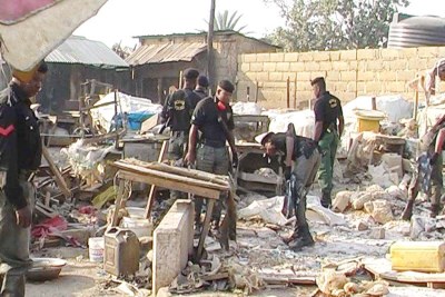 Un attentat à la bombe à Jos.