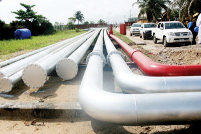 (Photo d'archives) - Des pipelines transportant des produits pétroliers.