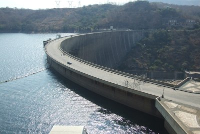 Kariba Dam,Lake Kariba from the Zimbabwean side.