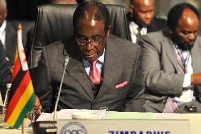 Zimbabwian President Robert Mugabe (File Photo)