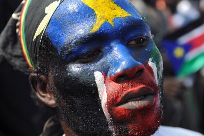 South Sudanese celebrates Independence.