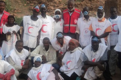 SRCS corpse management team in South Kordofan on 27 June 2011.