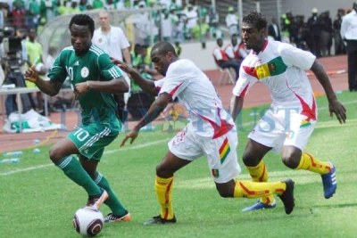 Nigeria's John Mikel Obi in action
