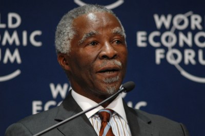 Former South African president Thabo Mbeki.