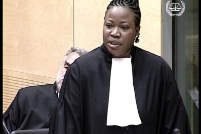 International Criminal Court Chief Prosecutor, Fatou Bensouda.