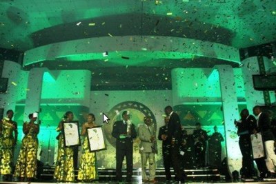 (Photo d'archives) - La cérémonie des Awards GLO-CAF 2014 est prévue à Lagos, au Nigéria