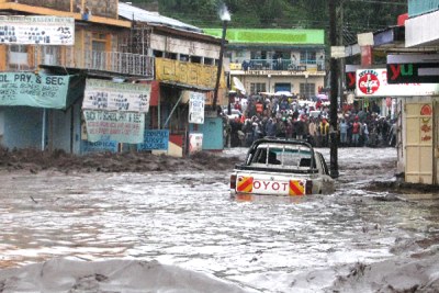 The military has been called in to help evacuate families affected by floods in various parts of the country (File photo).