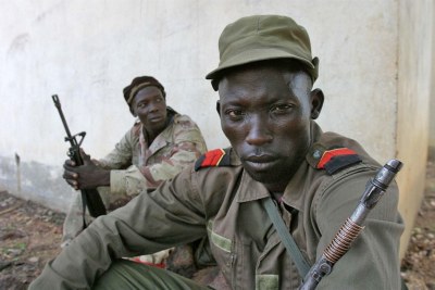 Rebels in the Central African Republic (file photo).