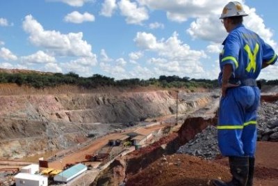 Une exploitation minière en Afrique
