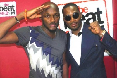 2face Idibia and Dbanj