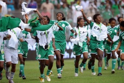 Les Super Falcons du Nigeria à la CAN 2012