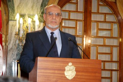 Former Tunisian Prime Minister, Hamadi Jebali.
