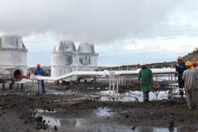 The government plans to increase power generation in the country through geothermal energy (file photo).