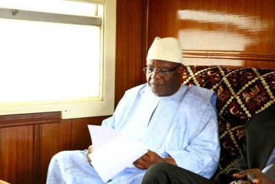 Le président malien  IBK