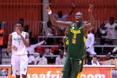 Afrobasket 2013 match Sénégal/Nigeria en quart de finale