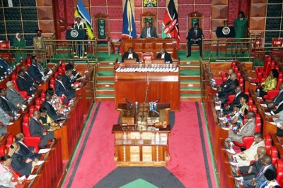 The East Africa Legislative Assembly (file photo).
