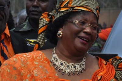 Malawi’s President Joyce Banda.