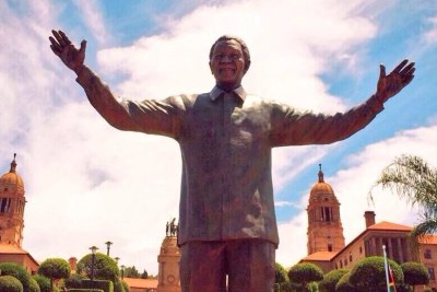 Statue of former South African president Nelson Mandela (file photo).