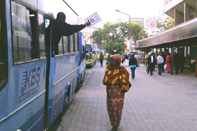Kenya bans night travel of Public Service Vehicles (file photo).