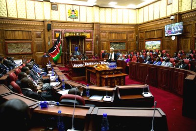 Kenyan parliament (file photo).