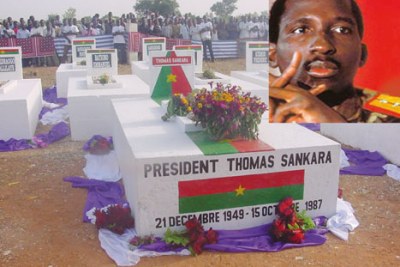 Tombe du Président Sankara