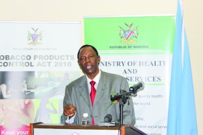 Health Minister Richard Kamwi.