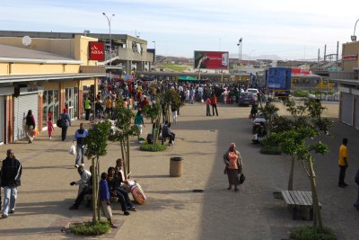 Khayelitsha Retail Centre in KBD land