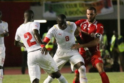 Le Sénégal prend le dessus sur l'Egypte par 1 à 0 lors du match de qualification du 15/11/2014 pour la CAN 2015