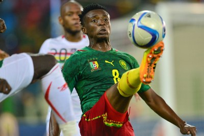 Cameroon's goal-scorer Benjamin Moukandjo has been handed the captain's armband for Afcon 2017.