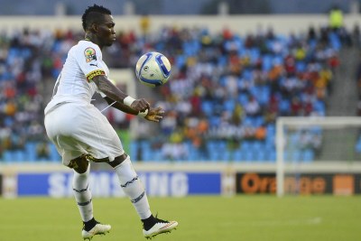 Christian Atsu du Ghana a été le héro de la confrontation contre la Guinée, marquant deux des trois buts qui permettent aux Black Stars d'accéder en demi-finale de la CAN 2015.