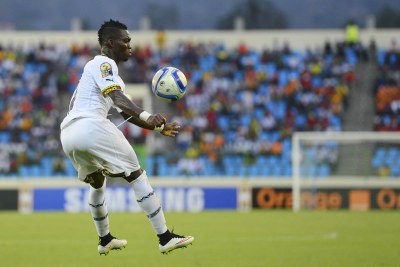 Christian Atsu of Ghana was the hero of the clash with Guinea, scoring two of the three goals which took the Black Stars to the 2015 Afcon semi-finals.