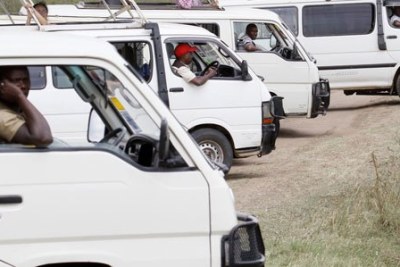 Kenya ban Tanzania tour vans from crossing the border (file photo).