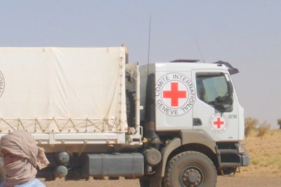 Un camion du CICR au Nord-Mali