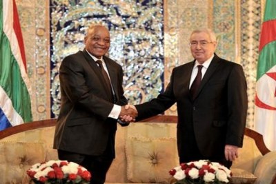 Le président sud-africain entame une visite d'Etat en Algérie