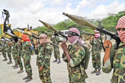 Al-Shabaab militia group (file photo).