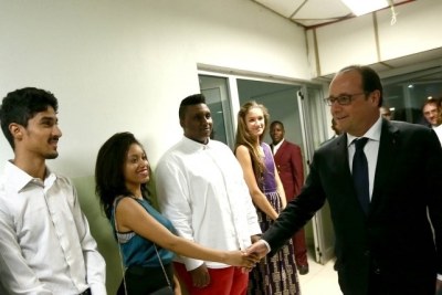 Président Hollande en Angola