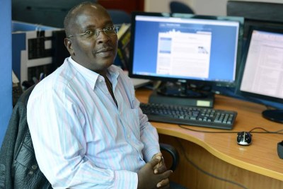 Esdras Ndikumana Correspondant à RFI et l'AFP au Burundi