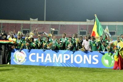 Le Sénégal remporte la médaille d'or en football lors des Jeux Africain Brazzaville 2015