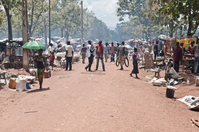 Des personnes déplacées internes à Bambari en RCA.