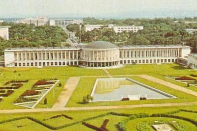 Palais de la nation, à Kinshasa, Bureau du Chef de l'Etat en RDC.
