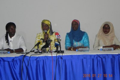 Conférence de presse du 1er Salon de la Femme Musulmane, le mercredi 27 janvier 2016 à Dakar